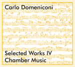 Carlo Domeniconi CD Selected Works 4 Carlo Domeniconi CD Selected Works 4