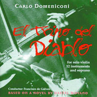 Carlo Domeniconi, El trino del Diablo CD cover Carlo Domeniconi, El trino del Diablo CD cover