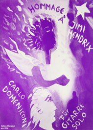 Carlo Domeniconi, Hommage à Jimi Hendrix sheet music cover Carlo Domeniconi, Hommage à Jimi Hendrix sheet music cover