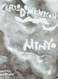 Carlo Domeniconi, Minyo sheet music cover Carlo Domeniconi, Minyo sheet music cover