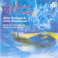 Carlo Domeniconi, Water music CD cover Carlo Domeniconi, Water music CD cover