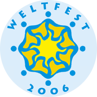 Weltfest at Boxhagener Platz, Berlin. 2006 logo
