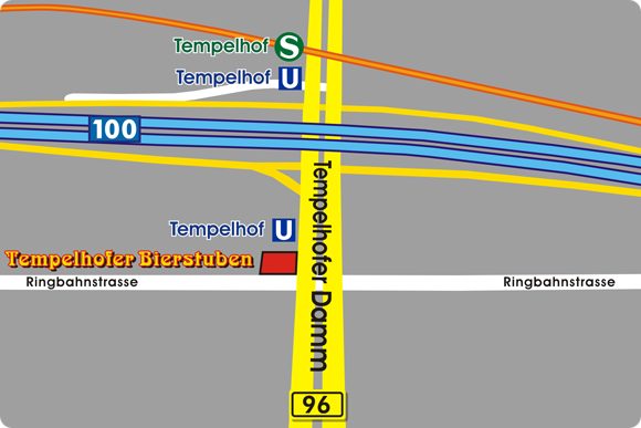 Tempelhofer Bierstuben map by David John Tempelhofer Bierstuben map by David John