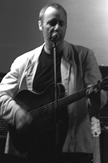 Hugh Featherstone, vocals, guitars, violin and cittern