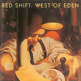 CD cover of West of Eden by Hugh Featherstone with painting by Edward Povey