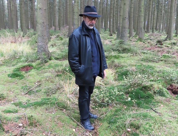 Hugh Featherstone at Mueckensiefen, Hertogen Forest, East Belgium