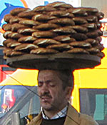 simit seller, Istanbul