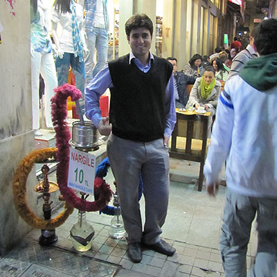 nargile, Galata, Istanbul nargile, Galata, Istanbul
