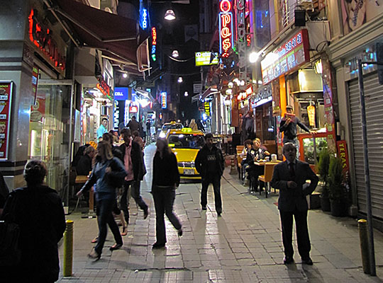 Istikal Caddesi, Galata, Istanbul Istikal Caddesi, Galata, Istanbul