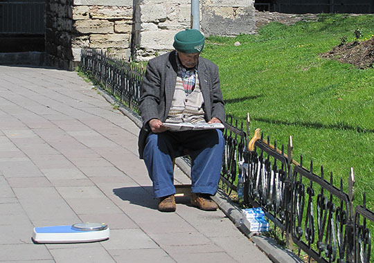 speak-your-weight service, Istanbul