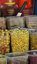 pickled olives, Istanbul pickled olives, Istanbul