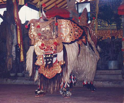 Barong dance, Bali, Indonesia