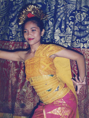 Legong dancer