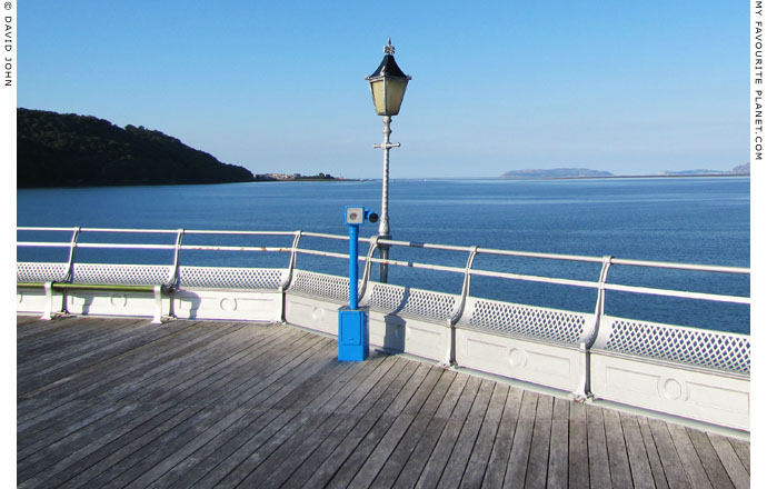 An Owl Telescope on Bangor Pier, North Wales at The Cheshire Cat Blog