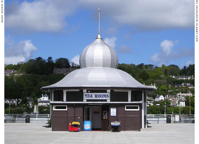 The Tea Rooms on Bangor Pier, North Wales at The Cheshire Cat Blog