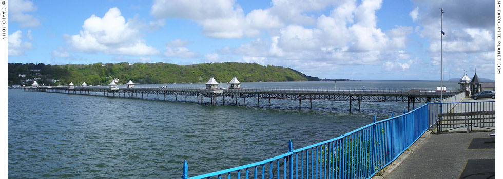 Bangor Pier panorama, North Wales at The Cheshire Cat Blog