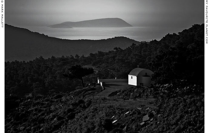 A chapel in Rhodes, Greece by Mark Mallett at The Cheshire Cat Blog