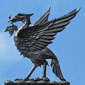 a Liver bird at The Cheshire Cat Blog
