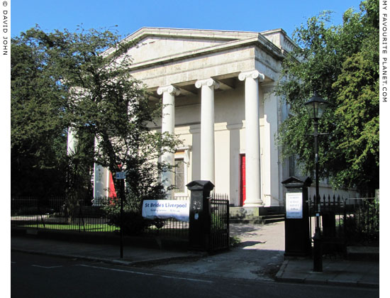 Saint Bride's Church, Percy Street, Liverpool at The Cheshire Cat Blog