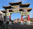 Gate to Chinatown, Nelson Stree, Liverpool at The Cheshire Cat Blog