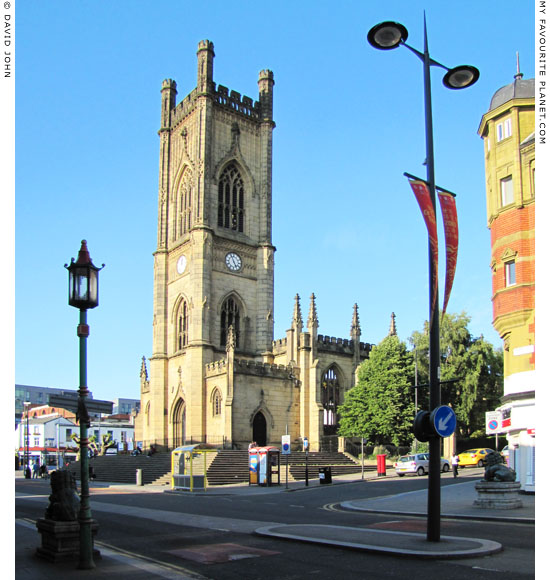 Saint Luke's Church and Gardens, Bold Street, Liverpool at The Cheshire Cat Blog