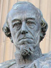 Statue of Benjamin Disraeli MP by Charles Bell Birch, Liverpool at My Favourite Planet
