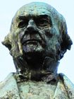 Statue of William Gladstone MP by Thomas Brock, Liverpool at My Favourite Planet