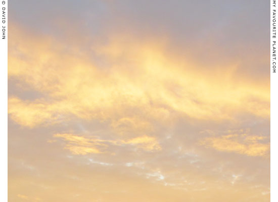 Sunset over the River Mersey, Liverpool at The Cheshire Cat Blog