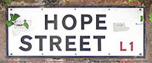 Hope Street, Liverpool at The Cheshire Cat Blog