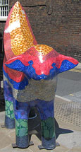 Superlambanana statue by Taro Chiezo, Hope Street, Liverpool at The Cheshire Cat Blog
