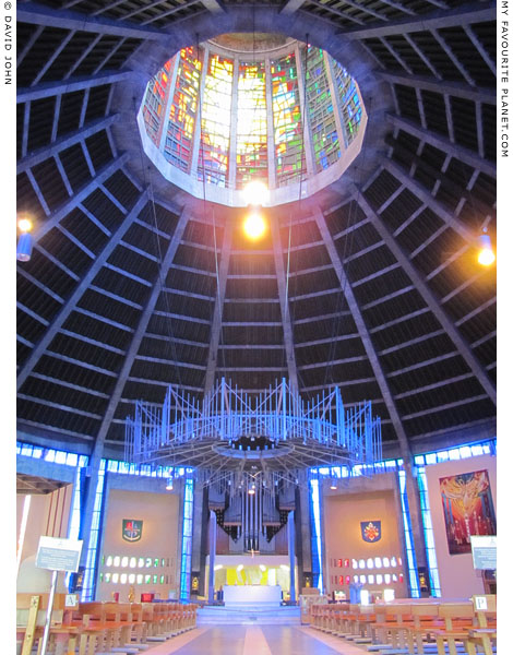 inside the Liverpool Metropolitan Cathedral at The Cheshire Cat Blog