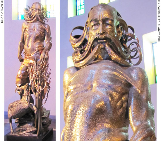 Statue of Abraham by Sean Rice in Liverpool Metropolitan Cathedral at The Cheshire Cat Blog