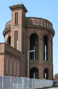 Water fountain at the end of Margaret Street, Everton, Liverpool at The Cheshire Cat Blog