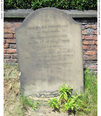 Mid 19th century gravestone, Saint Mary's Parish Church, Edge Hill, Liverpool at The Cheshire Cat Blog