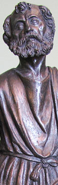 Bronze statue of Saint Paul the Apostle, Venice circa 1500, at The Cheshire Cat Blog Bronze statue of Saint Paul the Apostle, Venice circa 1500, at The Cheshire Cat Blog