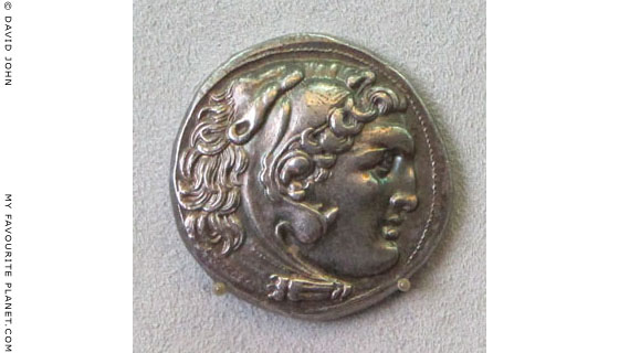 Alexander the Great as Herakles on a silver tetradrachm, Bode Museum, Berlin, Germany at The Cheshire Cat Blog