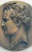 Alexander von Humboldt, medallion by Pierre Jean David d'Angers 1831, Bodenmuseum Berlin, at The Cheshire Cat Blog