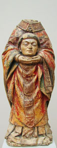 Statue of Saint Dionysius, France 1460-70, at The Cheshire Cat Blog Statue of Saint Dionysius, France 1460-70, at The Cheshire Cat Blog