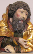 Religious wood carving of a member the Holy Family, Schwaben 1500, at The Cheshire Cat Blog Religious wood carving of a member the Holy Family, Schwaben 1500, at The Cheshire Cat Blog