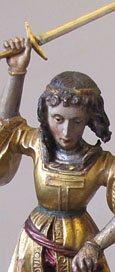 Statue of Saint George slaying the dragon, Lower Bavaria 1520, at The Cheshire Cat Blog Statue of Saint George slaying the dragon, Lower Bavaria 1520, at The Cheshire Cat Blog