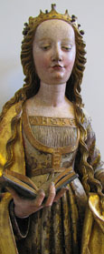 Statue of Saint Catherine, Nurenberg 1520, at The Cheshire Cat Blog Statue of Saint Catherine, Nurenberg 1520, at The Cheshire Cat Blog