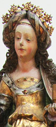 Statue of Mary Magdelane, Tyrol 1620, at The Cheshire Cat Blog Statue of Mary Magdelane, Tyrol 1620, at The Cheshire Cat Blog