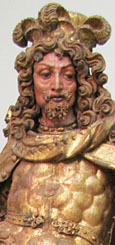 Statue of Saint Sebastian, Martin Zürm 1638-39, at The Cheshire Cat Blog