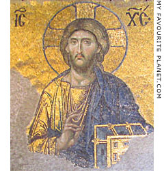 Mosaic of Christ the Pantocrator, Hagia Sofia, Istanbul at The Cheshire Cat Blog