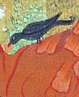 Bird on a rock, Meteora at The Cheshire Cat Blog Bird on a rock, Meteora at The Cheshire Cat Blog