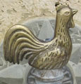 Water tap in the form of a cockerel, church of Agia Maria Doupiani, Meteora, Greece at The Cheshire Cat Blog Water tap in the form of a cockerel, church of Agia Maria Doupiani, Meteora, Greece at The Cheshire Cat Blog