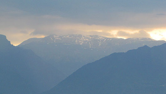 Clouds over the Pindos mountains, Greece at The Cheshire Cat Blog