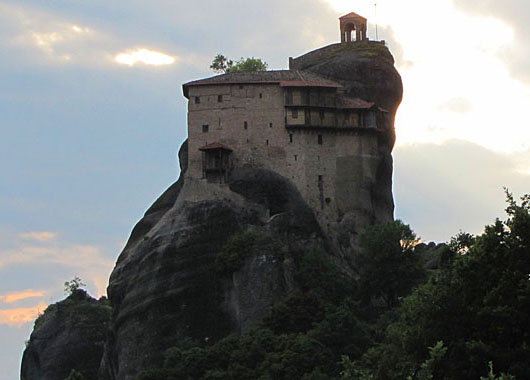 Moni Agiou Nikolaou Anapafsa, Meteora, Greece at The Cheshire Cat Blog Moni Agiou Nikolaou Anapafsa, Meteora, Greece at The Cheshire Cat Blog