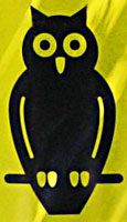 Brandenburg owl at The Cheshire Cat Blog