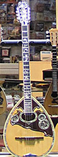 Bouzouki in a musical instrument shop, Monastiraki, Athens, Greece at The Cheshire Cat Blog